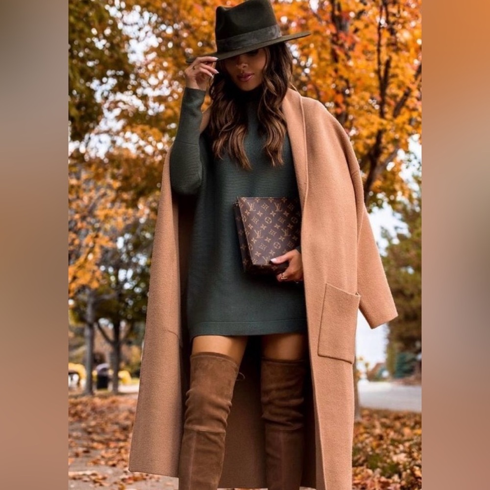 Mango Knit Coat Coatigan New